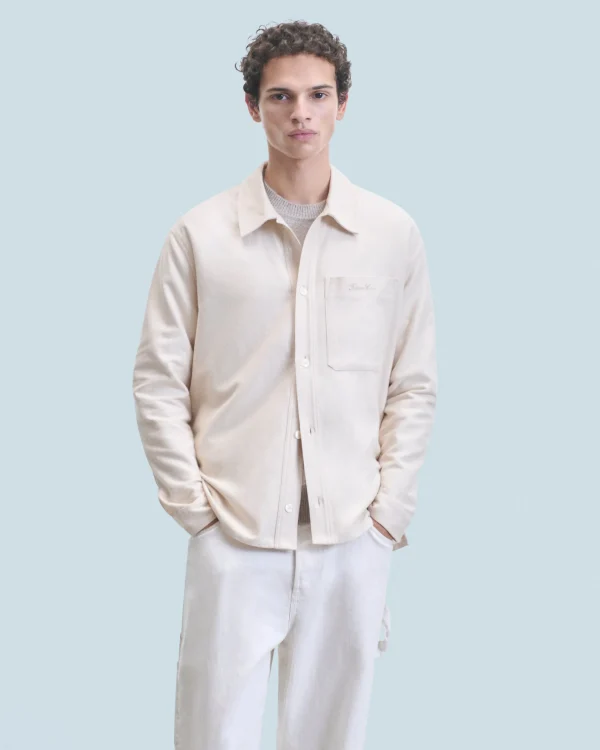 Chemise Manches Longues Poche^FROM FUTURE New
