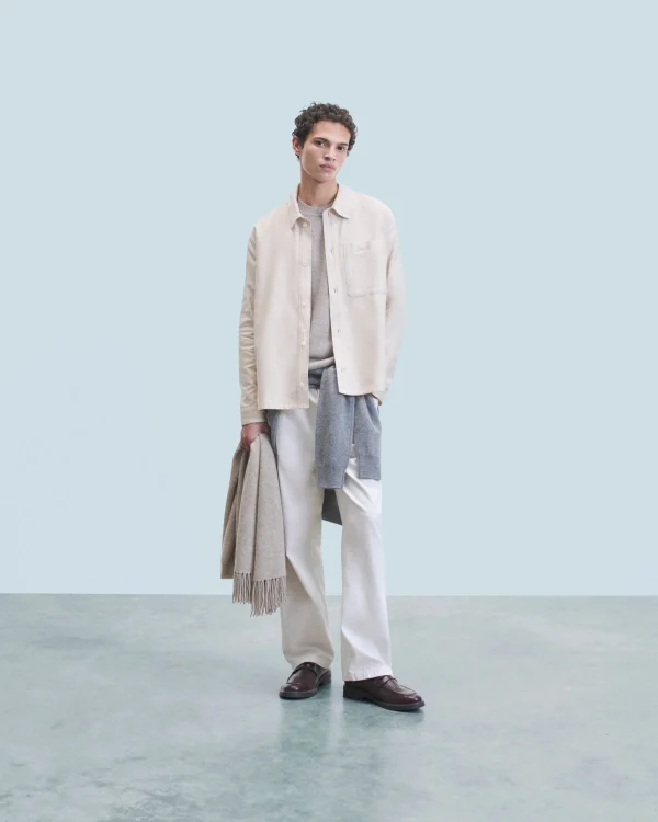 Chemise Manches Longues Poche^FROM FUTURE New