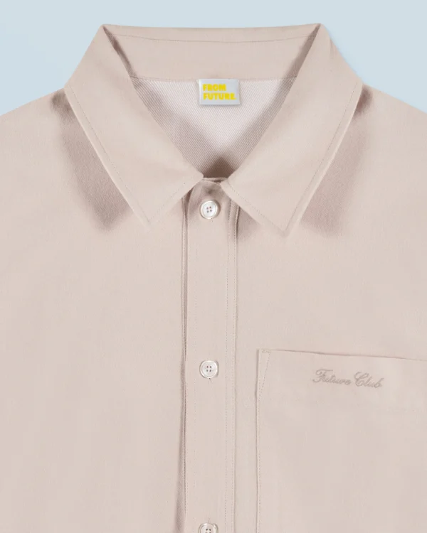 Chemise Manches Longues Poche^FROM FUTURE New