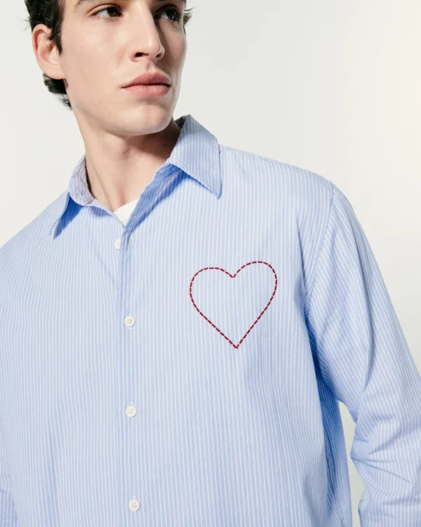 Chemise Manches Longues Popeline^FROM FUTURE Fashion