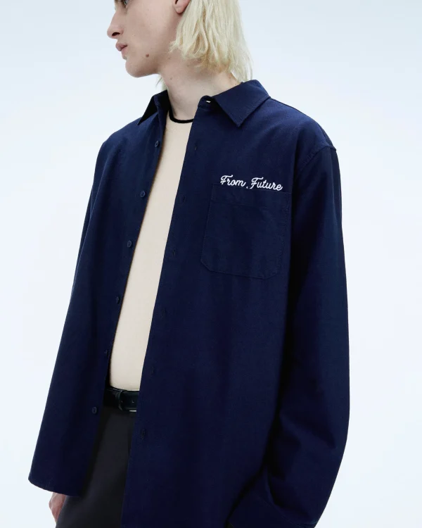 Chemise Manches Longues Popeline^FROM FUTURE Cheap