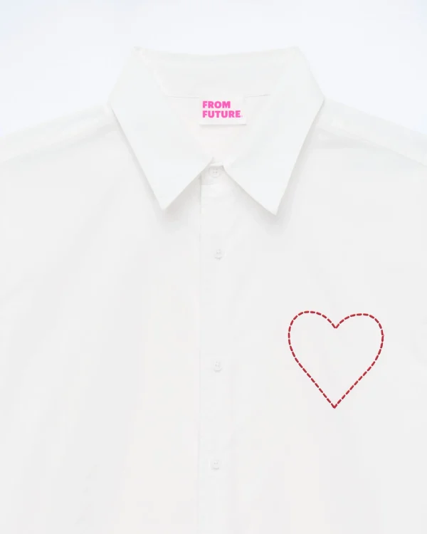 Chemise Manches Longues Popeline^FROM FUTURE Clearance