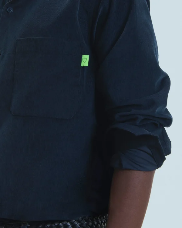Chemise Manches Longues Velours Cotelé^FROM FUTURE Sale