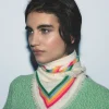 Foulard Regular Bande Multicolore^FROM FUTURE Clearance