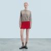 Jupe Mini en Cachemire Brossé^FROM FUTURE Hot