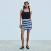 Jupe Mini Rayée^FROM FUTURE Flash Sale