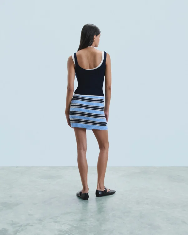 Jupe Mini Rayée^FROM FUTURE Flash Sale