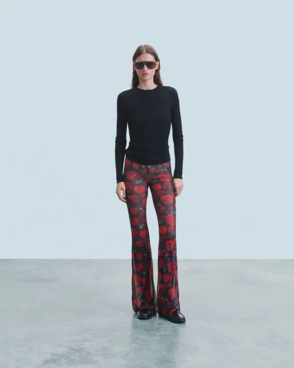 Pantalon Flare Mesh^FROM FUTURE Cheap