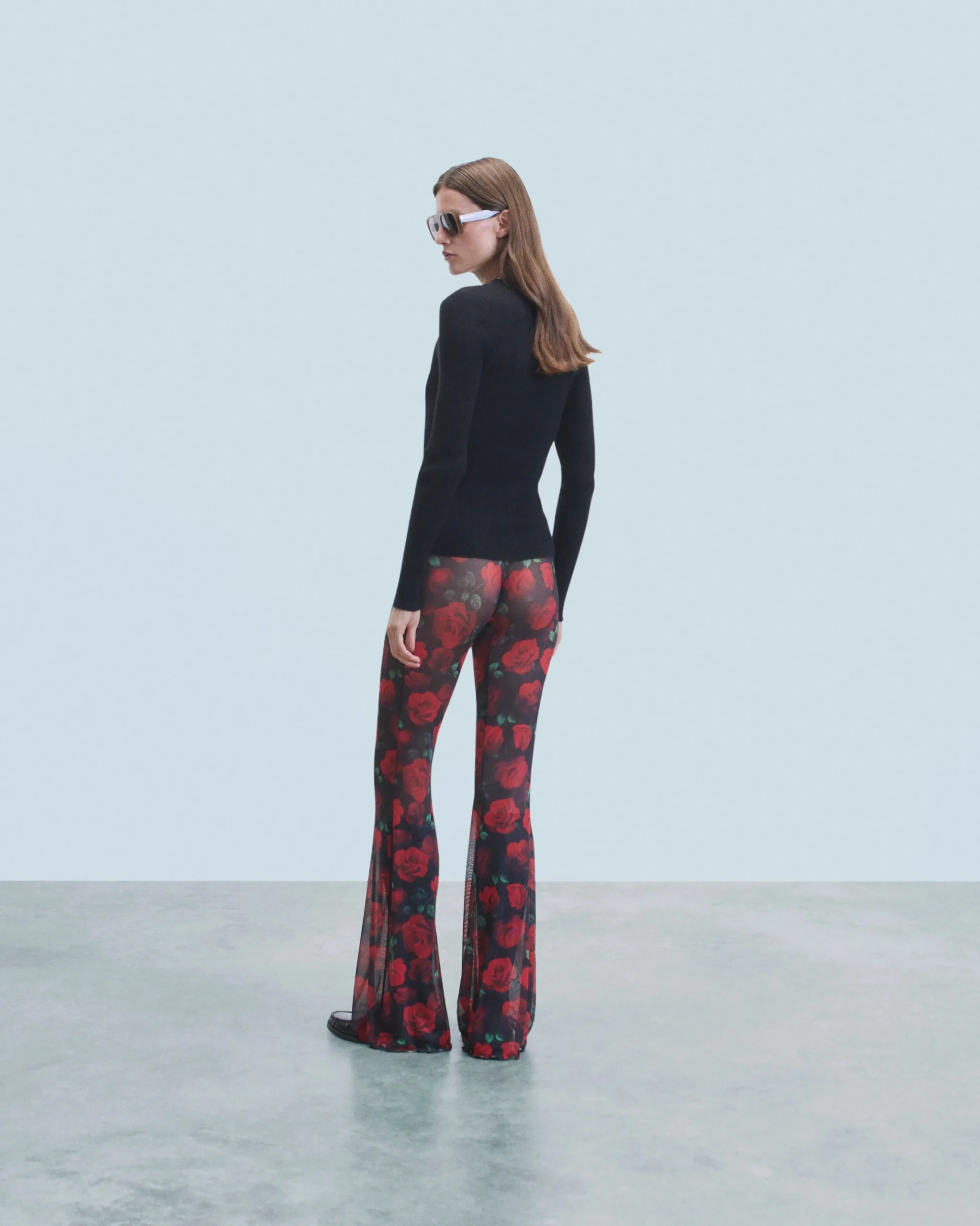 pantalon_flare_mesh_3.webp Pantalon Flare Mesh^FROM FUTURE Cheap