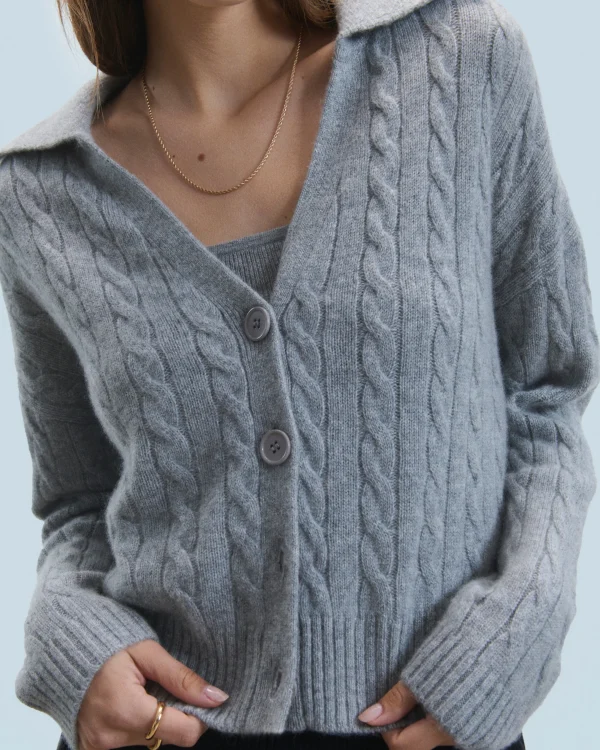 Pull Cardigan à Cotes^FROM FUTURE Shop