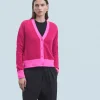 Pull Cardigan Bicolore Léger^FROM FUTURE New