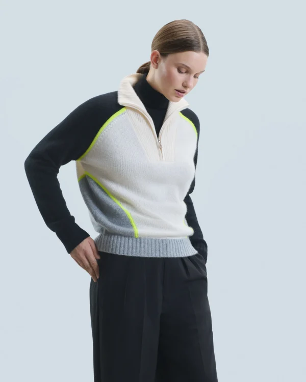Pull Col Camionneur Bicolore^FROM FUTURE Cheap