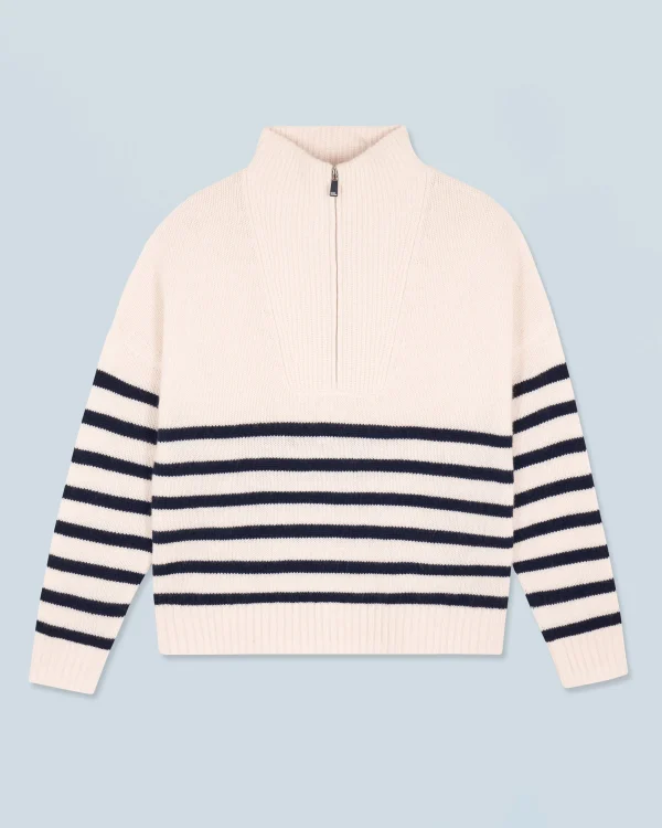 Pull Col Camionneur Marinière^FROM FUTURE Online