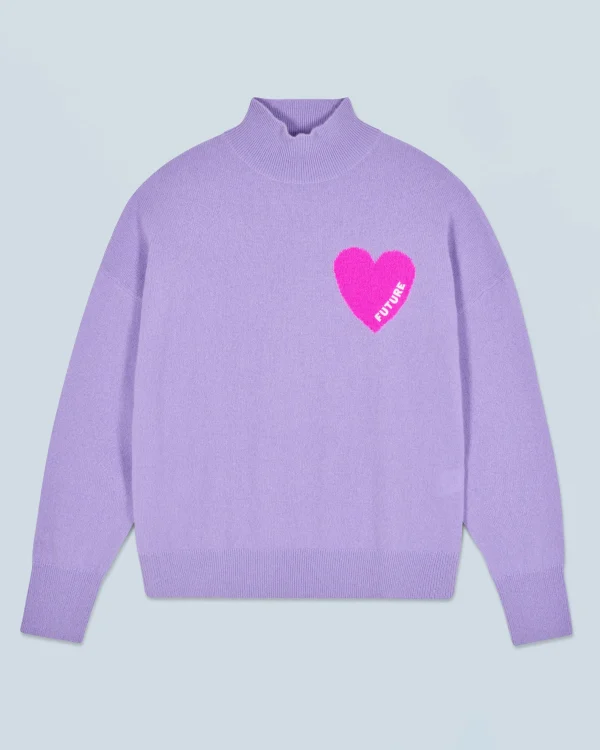 Pull Col Montant Coeur Léger^FROM FUTURE Clearance