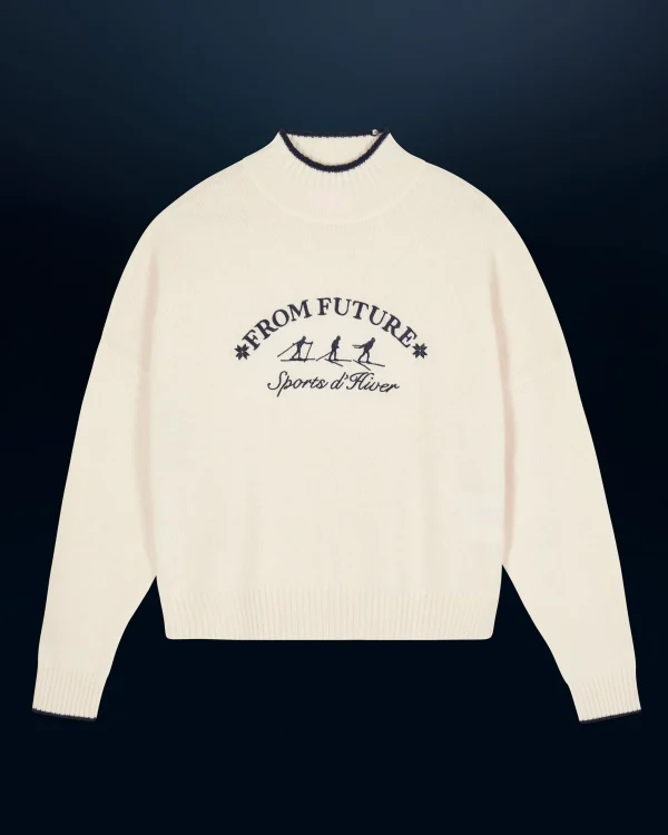 Pull Col Montant Sport D'hiver^FROM FUTURE Sale