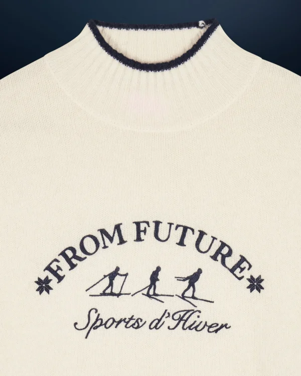 Pull Col Montant Sport D'hiver^FROM FUTURE Sale