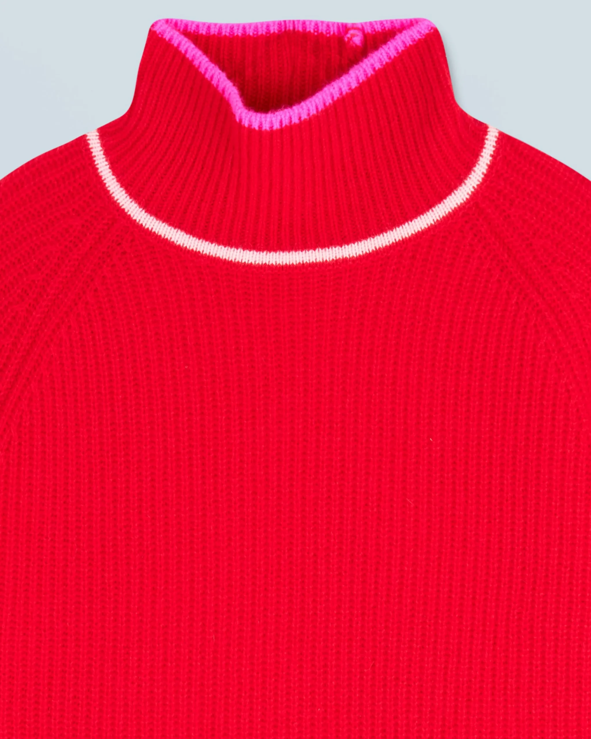 Pull Col Montant Tricolore Maille Perlée^FROM FUTURE Discount