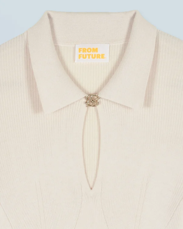 Pull Col Polo^FROM FUTURE Fashion