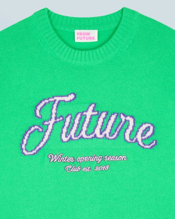 Pull Col Rond^FROM FUTURE Fashion