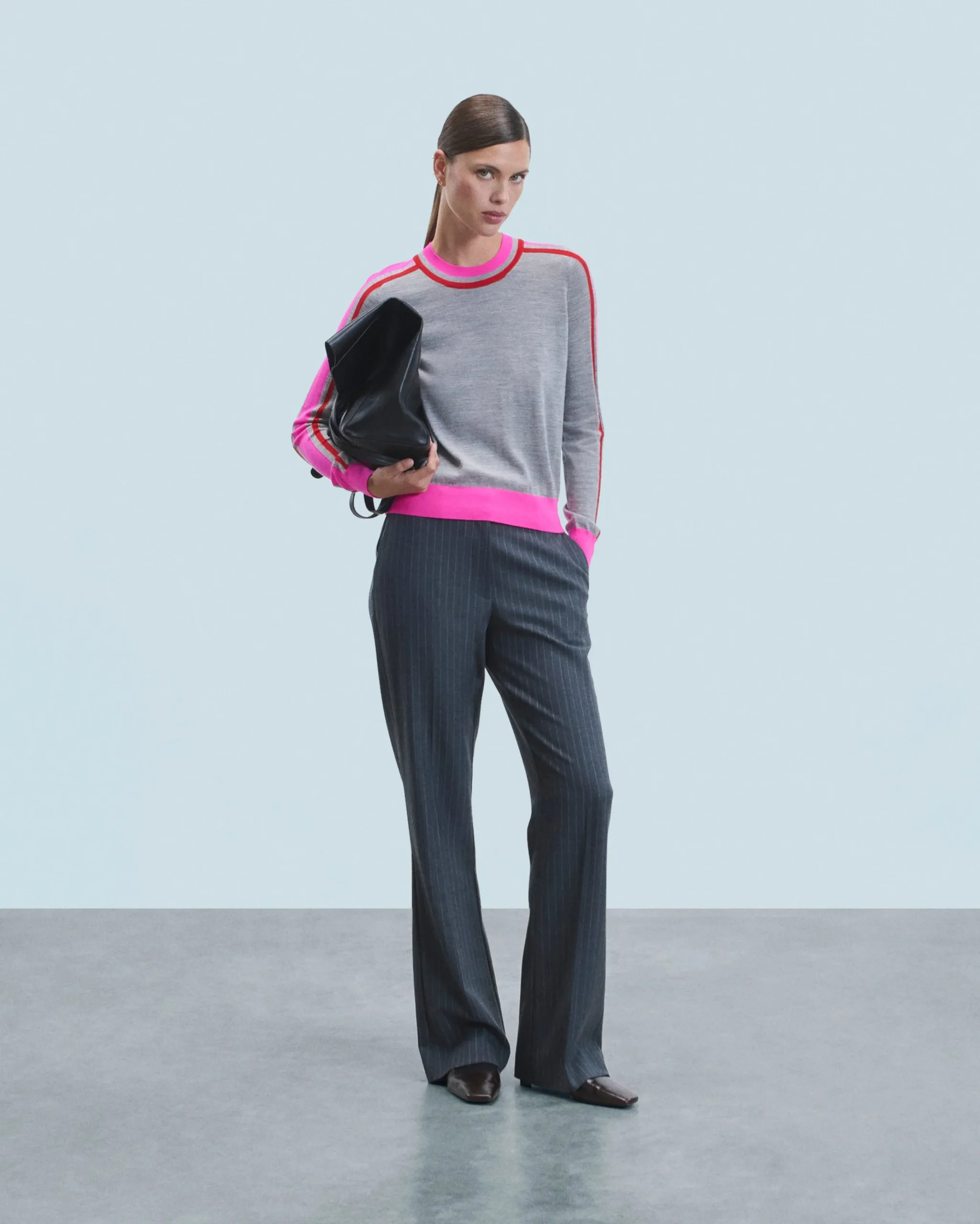 pull_col_rond_bandes_bicolore_1.webp Pull Col Rond Bandes Bicolore^FROM FUTURE Sale