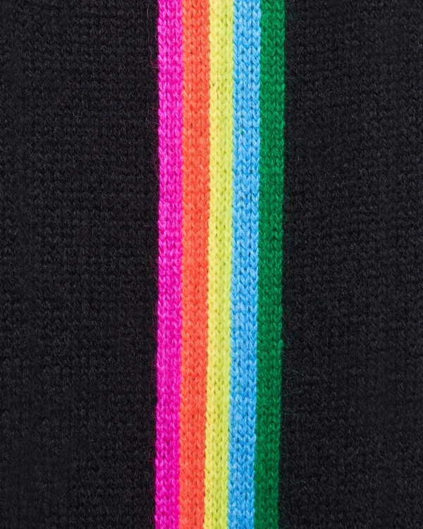 Pull Col Rond Bandes Manches Multicolore^FROM FUTURE Online