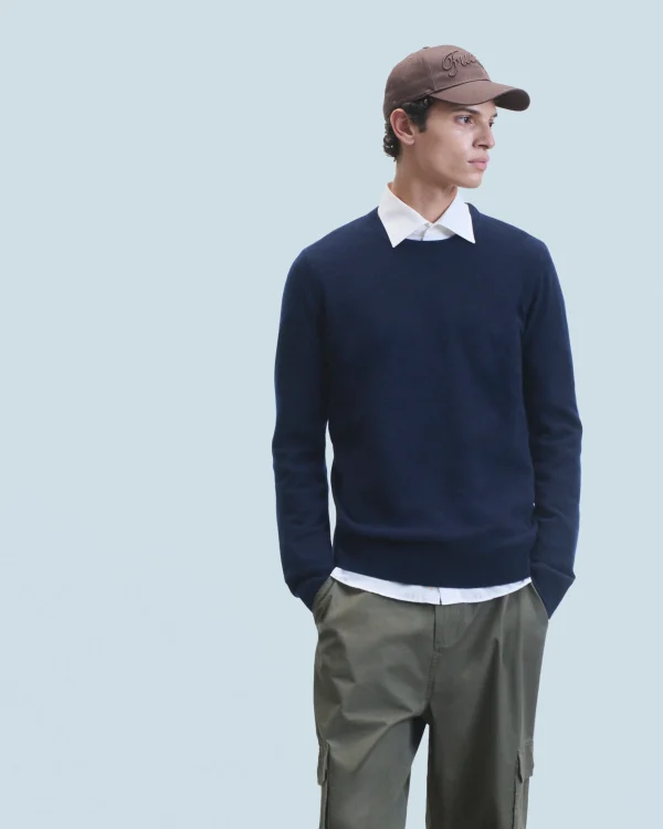 Pull Col Rond Basique^FROM FUTURE Cheap