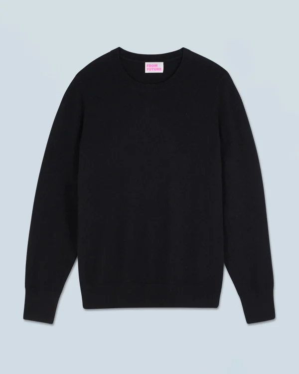 Pull Col Rond Basique^FROM FUTURE Best Sale