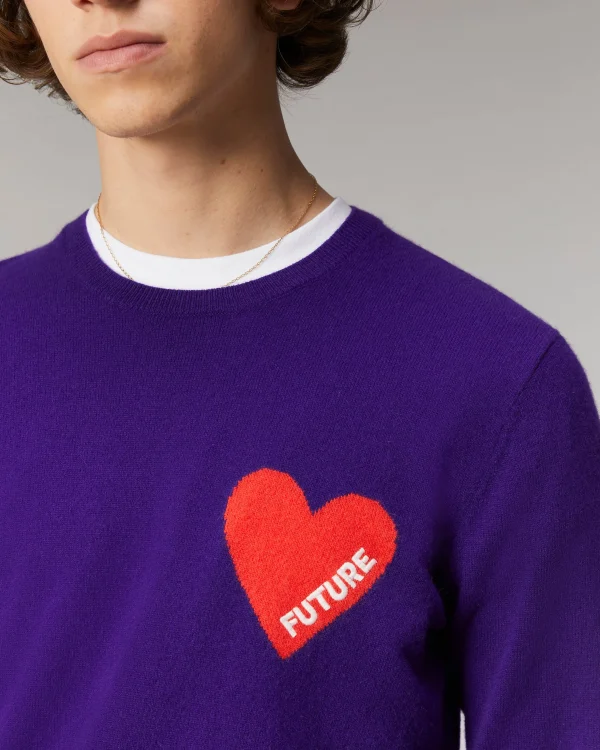 Pull Col Rond Coeur^FROM FUTURE New