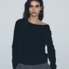 Pull Col Rond Dos Nu à Boutons^FROM FUTURE Sale