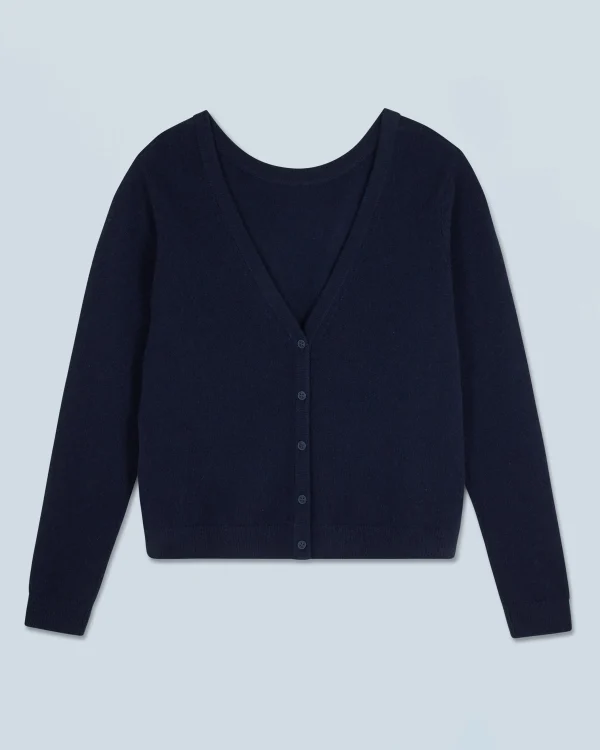 Pull Col Rond Dos Nu à Boutons^FROM FUTURE Sale