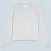 Pull Col Rond Strass Allover Léger^FROM FUTURE Best Sale