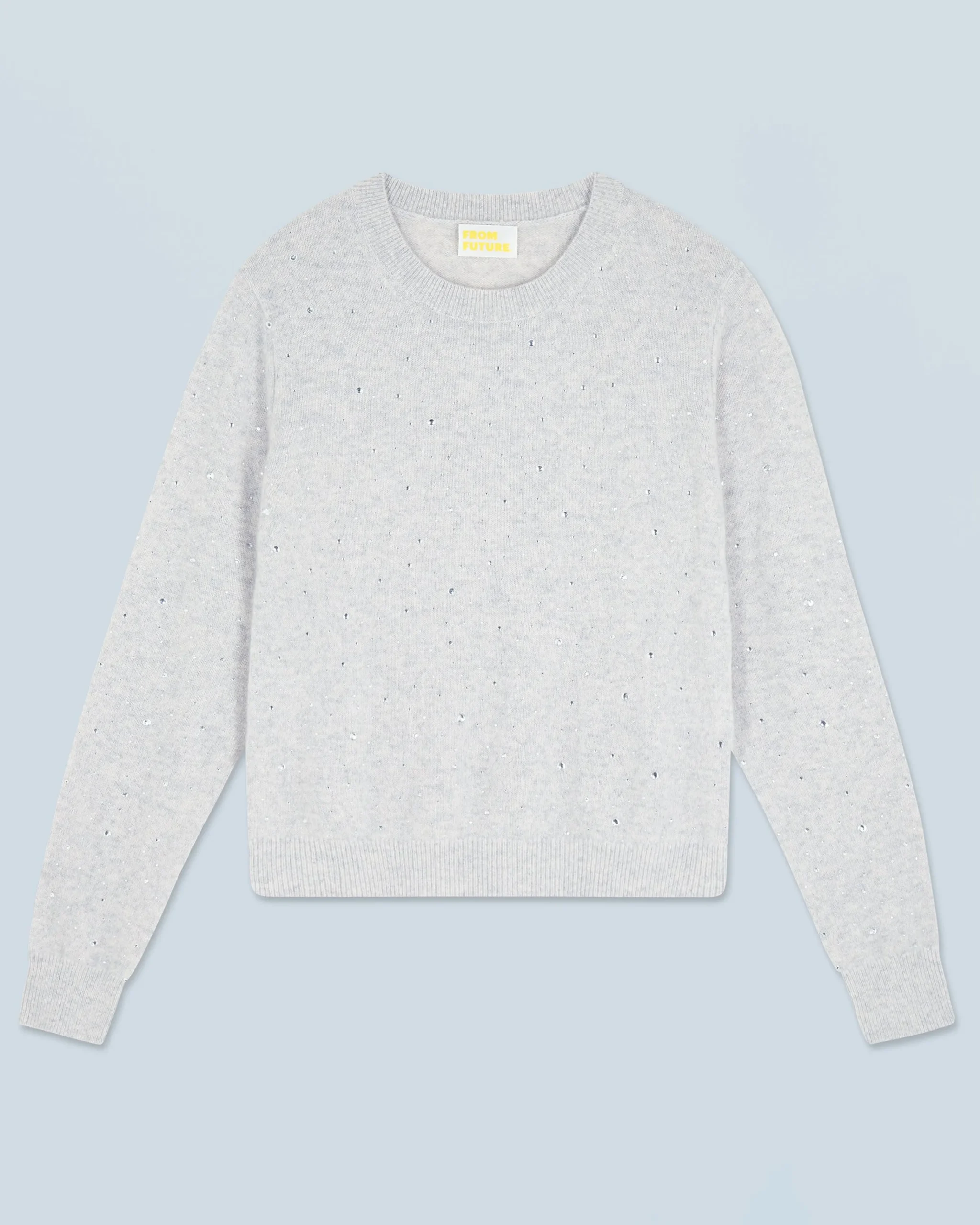 pull_col_rond_strass_allover_lger_0.webp Pull Col Rond Strass Allover Léger^FROM FUTURE Best Sale