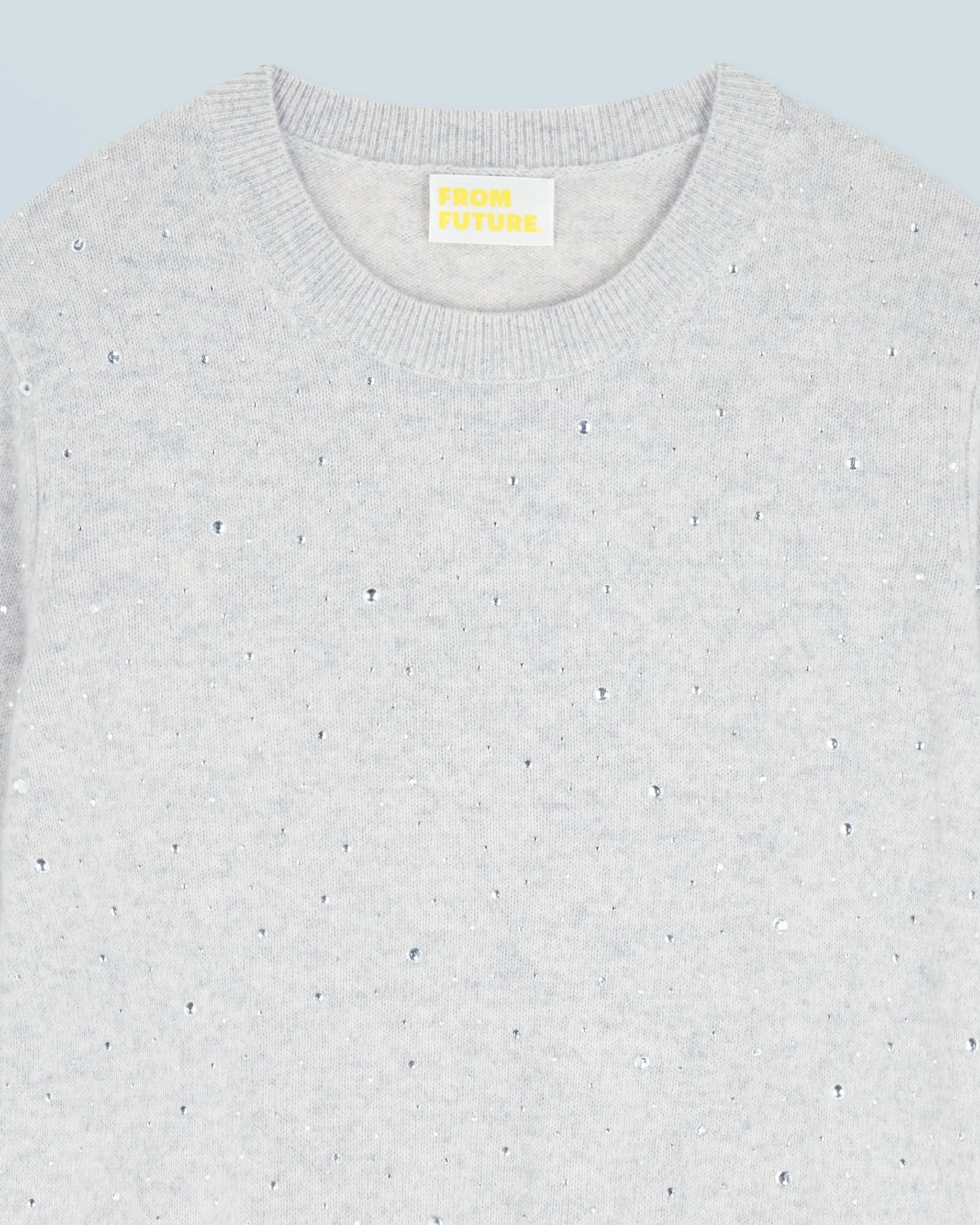 pull_col_rond_strass_allover_lger_1.webp Pull Col Rond Strass Allover Léger^FROM FUTURE Best Sale