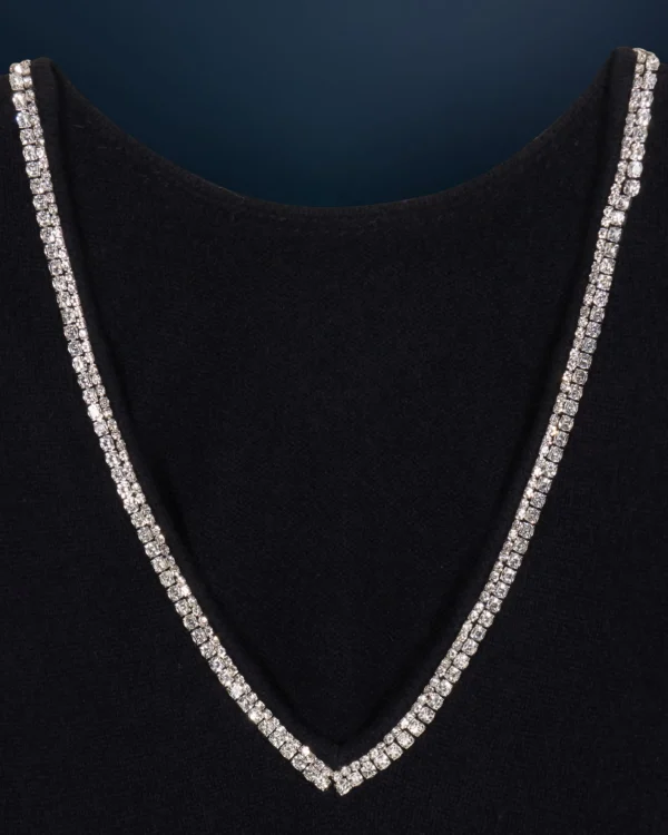 Pull Col Rond Strass Dos Nu^FROM FUTURE Store
