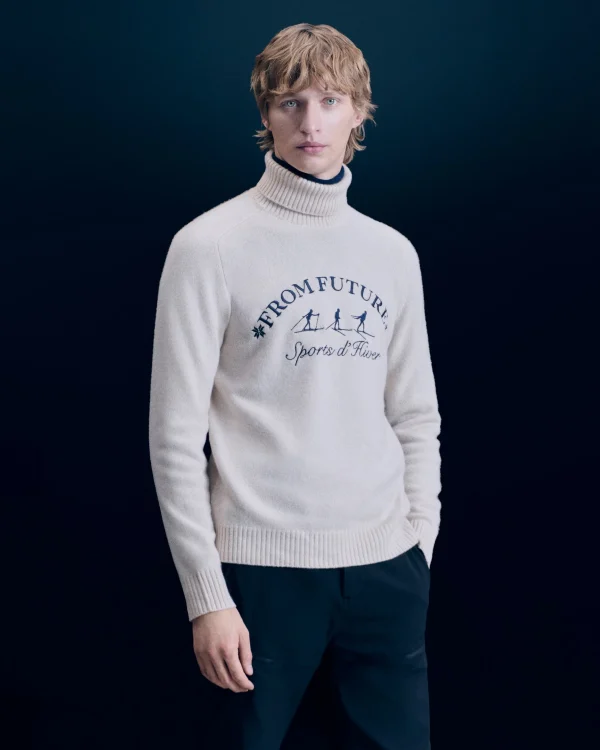 Pull Col Roulé Ski De Fond^FROM FUTURE Fashion