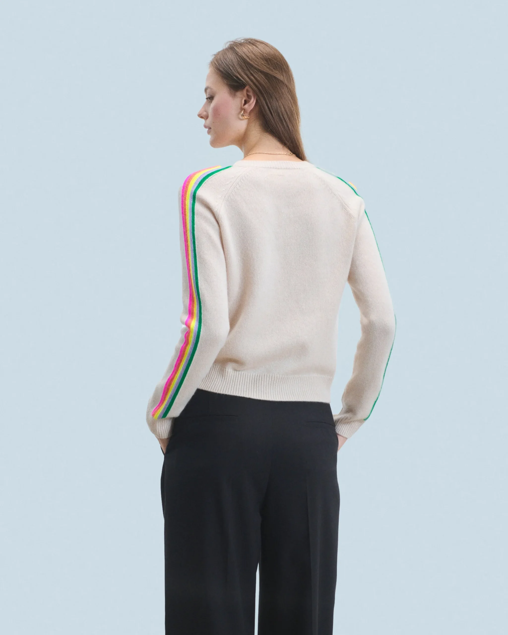 pull_col_v_bandes_manches_multicolore_5-2.webp Pull Col V Bandes Manches Multicolore^FROM FUTURE Online