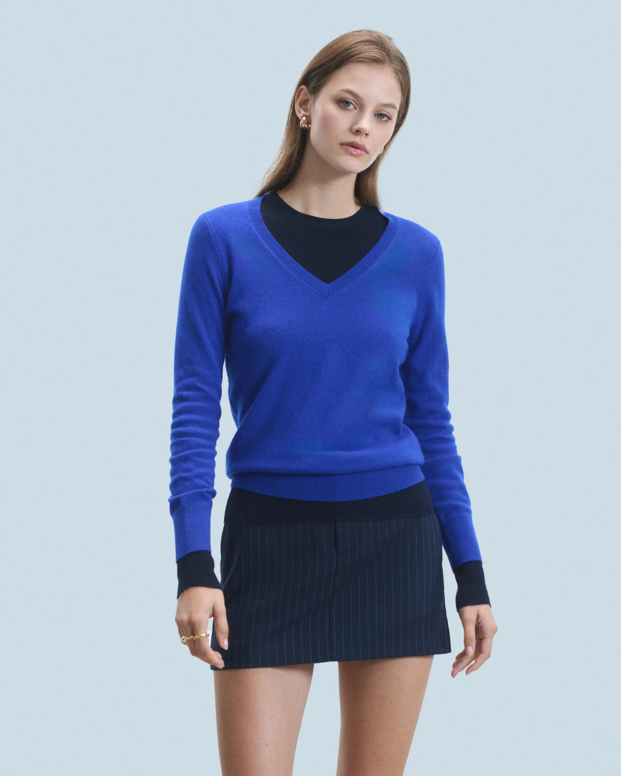 pull_col_v_basique_2-5.webp Pull Col V Basique^FROM FUTURE Flash Sale