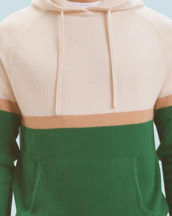 Pull Hoodie Color Block^FROM FUTURE Outlet
