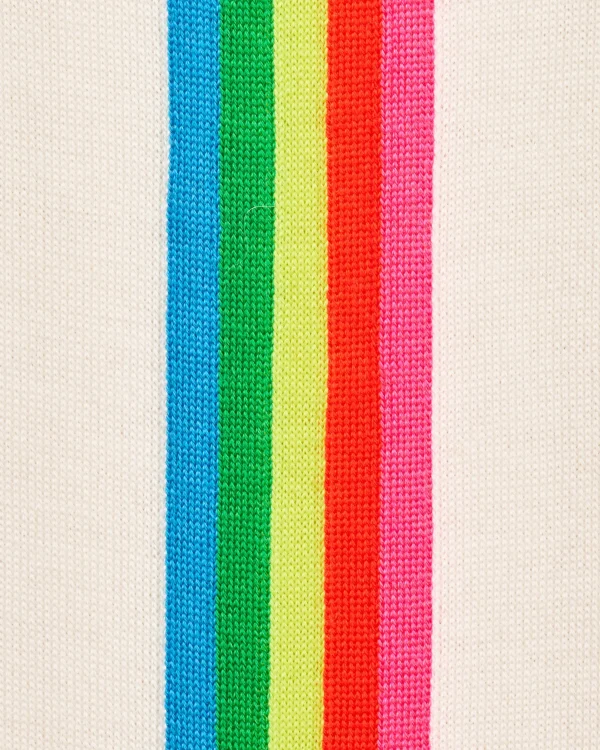 Pull Hoodie Zippé Bande Multicolore^FROM FUTURE Cheap