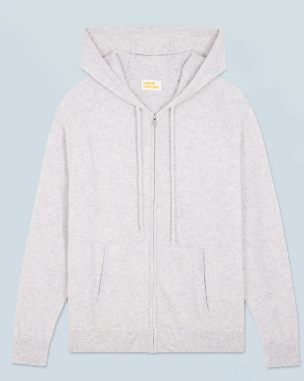 Pull Hoodie Zippé Basique^FROM FUTURE Online