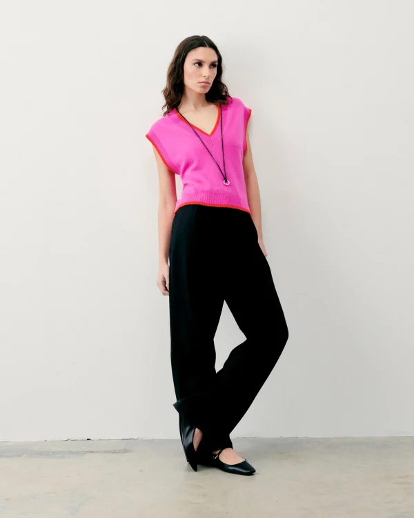 Pull Sans Manche Bicolore^FROM FUTURE Discount