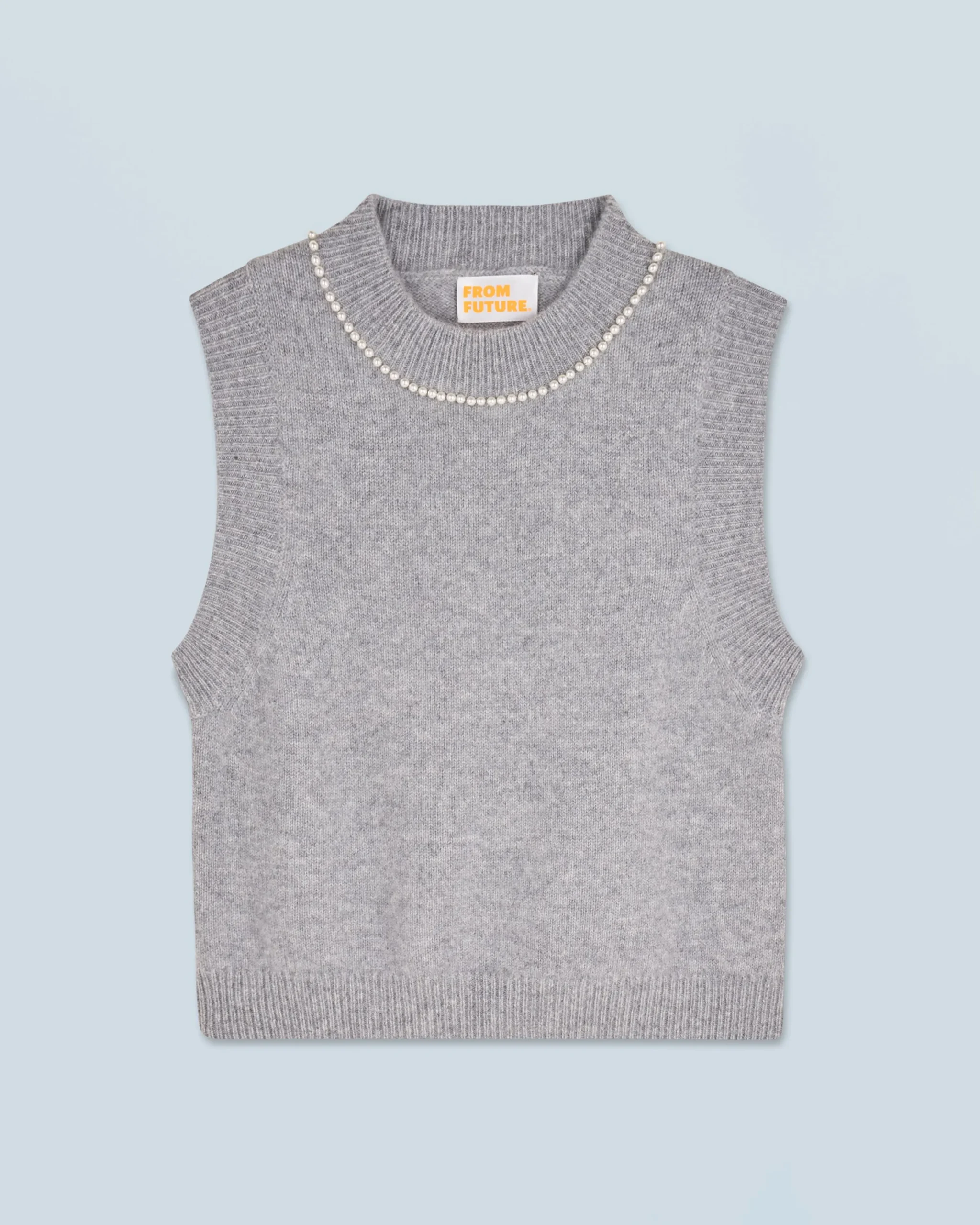 pull_sans_manche_perles__lencolure_5.webp Pull Sans Manche Perles à L'encolure^FROM FUTURE Best Sale