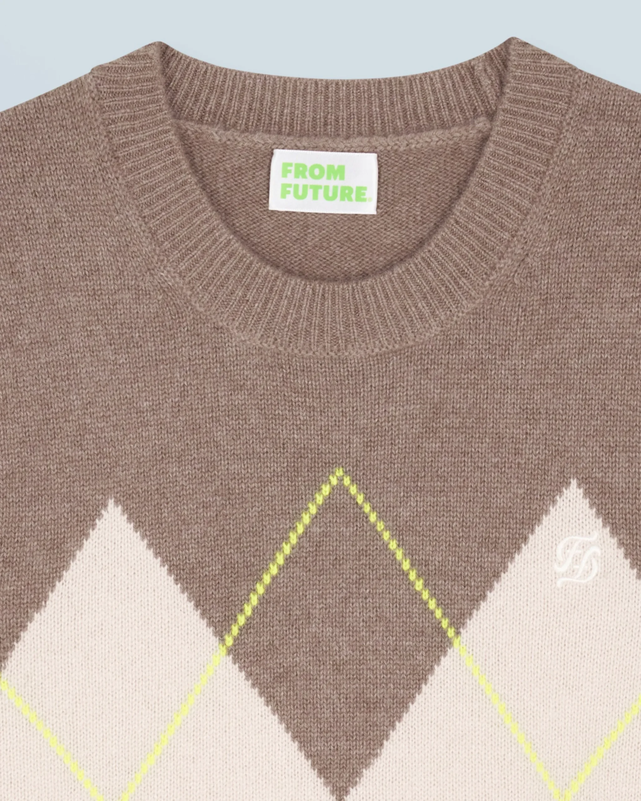 pull_sans_manches__motif_losange_5.webp Pull Sans Manches à Motif Losange^FROM FUTURE Discount