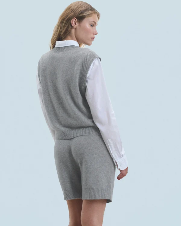 Pull Sans Manches Coeur Léger^FROM FUTURE Shop