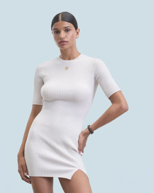 Robe Courte Manche Courte Manches 3/4^FROM FUTURE Cheap