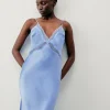 Robe Longue Bretelle Lila^FROM FUTURE Fashion