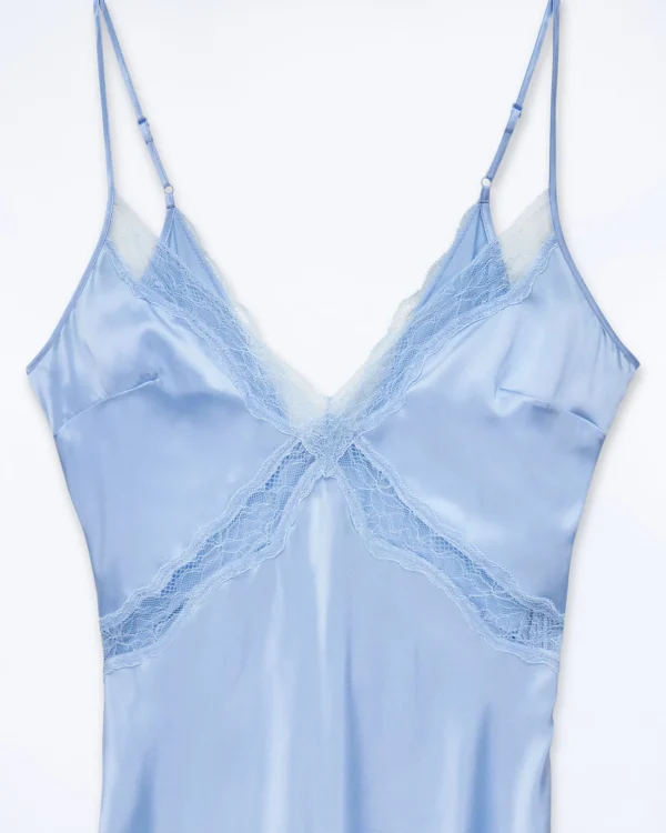 Robe Longue Bretelle Lila^FROM FUTURE Fashion