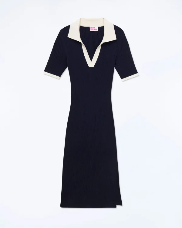 Robe Longue Manche Courte^FROM FUTURE Hot