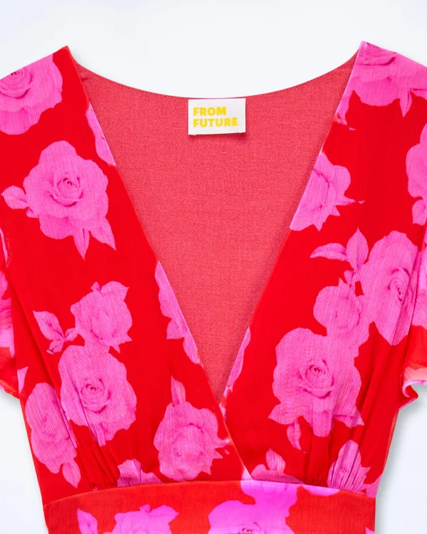 Robe Longue Manche Courte Julia^FROM FUTURE Clearance