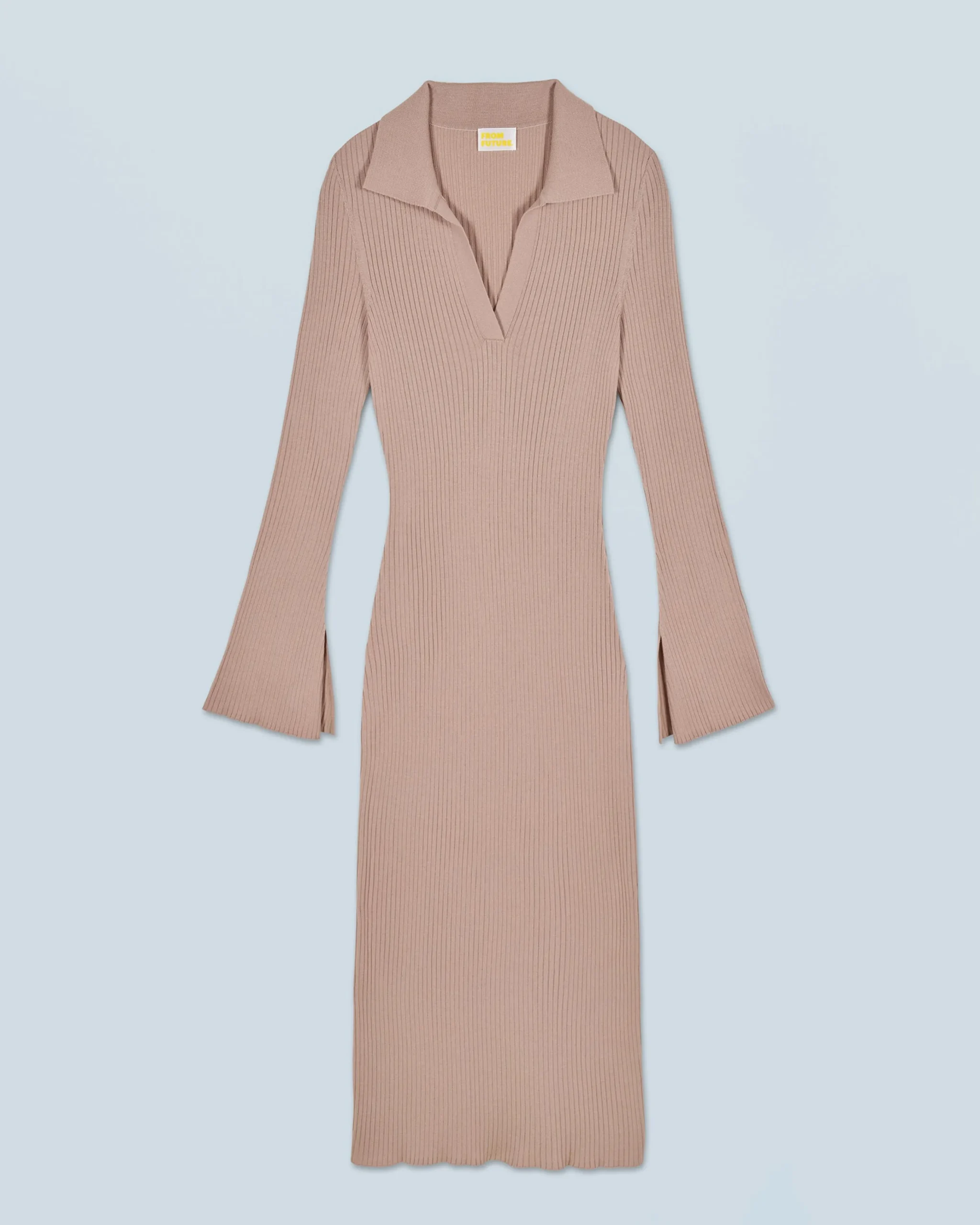 robe_longue_manche_longue_col_polo_0-2.webp Robe Longue Manche Longue Col Polo^FROM FUTURE Fashion